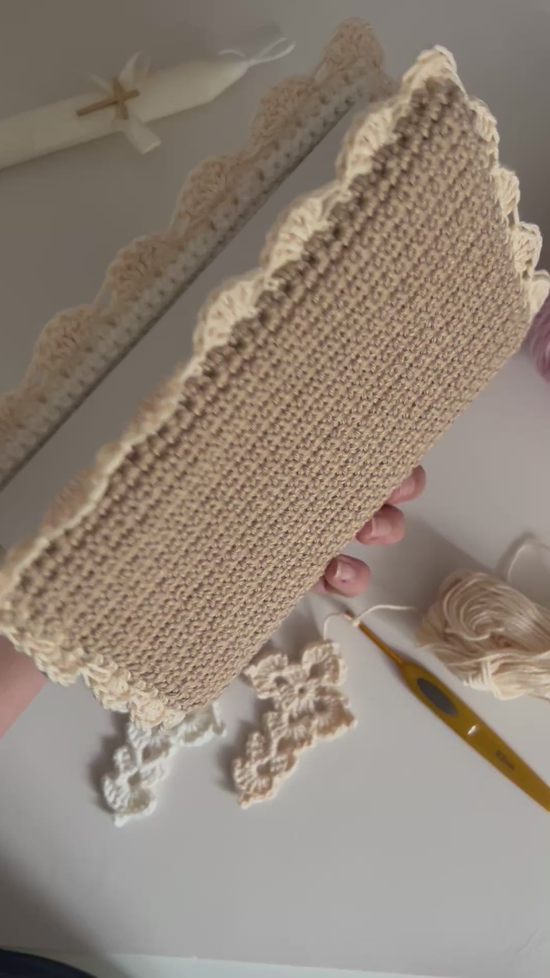 Atelier Séléna - Housse de bible au crochet coton